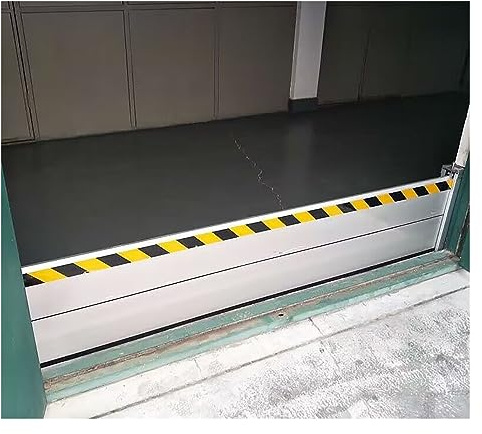 Kraftiga översvämningsbarriärer för hus- och garagedörrar, vattentäta paneler 20–100 cm för ingångar och entréer, återanvändbar och avtagbar vattenpropp baffel, perfekt för