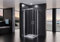 Duschmeister Duschkabine Royalux Neo 80x80 cm Höhe 195 cm mit Nano Clean Versiegelung für Lotuseffekt Eckeinstieg mit Schiebetüren Duschabtrennung Glasabtrennung Dusche Glasdusche