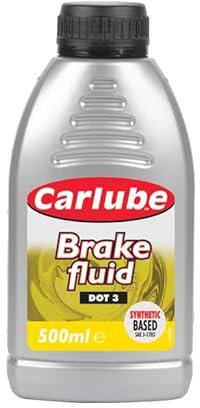 Carlube BRF050 Synthetic Based Dot 3 Brake Fluid 500ml x 2