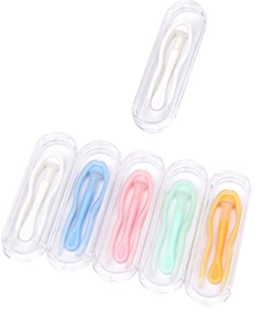 PLAFOPE 6-pack Strumento Per Alicatore Applicatore Per Alicatore Occhio Pinzette Per La Rimozione Di Alicatore Per Applicazione Sicura Colore Casuale