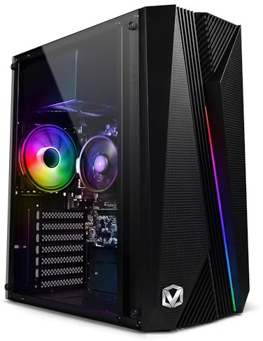 Vibox VI-129 Gaming PC • AMD Ryzen 3 3200G 4,0GHz • Radeon Vega 8 • 8GB RAM • 2TB HDD • 240GB SSD • Linux OS • WLAN