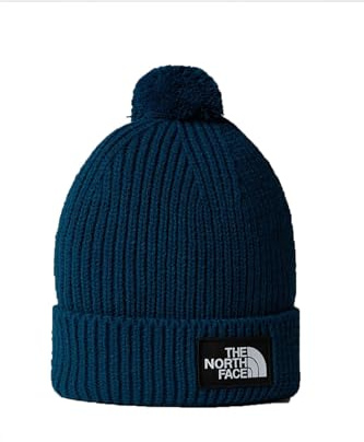 The North Face unisex logo box pom mössa hatt