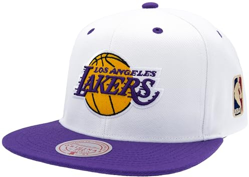 Mitchell & Ness NBA/HWC Special Snapback - Los Angeles Lakers, Weiß/Lila