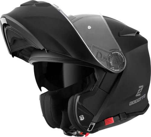 Bogotto H271 Klapphelm, schwarz matt, M