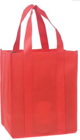 SJDOFU Wine Carrier, 4 PCS Bottle Carrier for 6 Bottles Reusable | Wine Bottle Holder Bag with Carry Handle Compartment for Storing Carrying Wine Beer Champagne (Red)