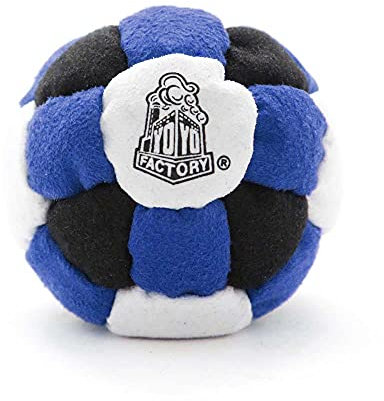 YoYo Factory Footbag - BLAU/SCHWARZ (Vom Anfänger Zum Profi)