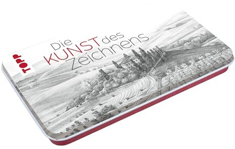 Frech Die Kunst des Zeichnens Zeichenmaterial mit Metalldose: Der perfekte Einstieg fürs Zeichnen