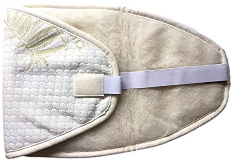 Alpenwolle Chauffe-reins pour homme et femme, 100 % laine - Multicolore - N1