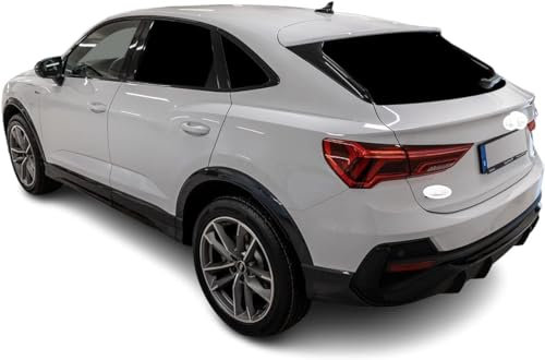 Solarplexius Auto Sonnenschutz Scheiben Tönung passgenau für 5-Türer Audi Q3 Sportback ab 2019 Komplettsatz Keine Folie