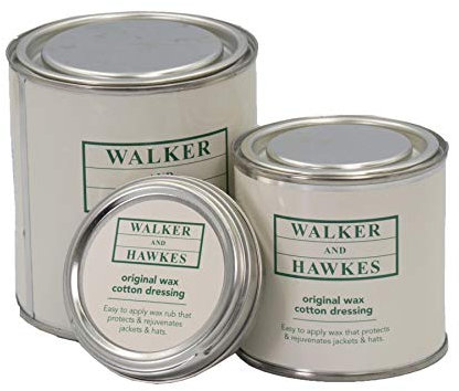 WALKER AND HAWKES - Original Wax Cotton Dressing Reproof protection for Clothing/Jackets - 200ml