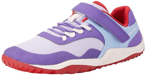 Merrell Girls Trail Glove 7 A/C Sneaker, Purple Chili, 3 UK
