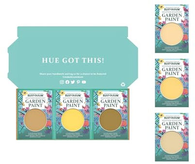 Rust-Oleum Garden Paint in Gloss Finish – Warming Yellows Tester Box