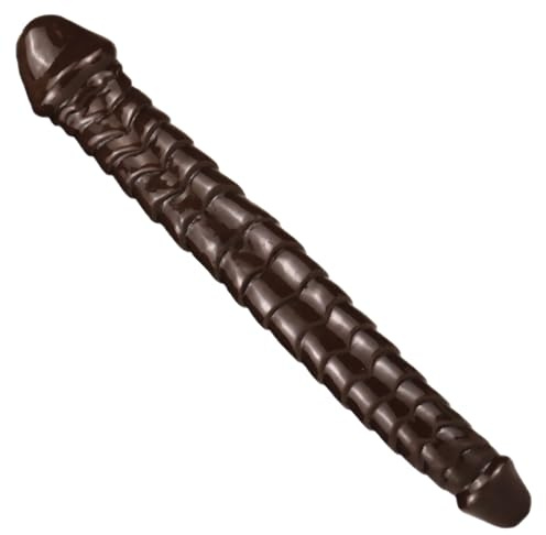Dragon Scale Double Ended Dildos - 11.1 Inch Double Sided Dildos, Flexible Double Head Penis, Anal Butt Plug Double Dong Dildo, G Spot Vaginal Anus Stimulate Sex Toy for Lesbian Female Masturbation