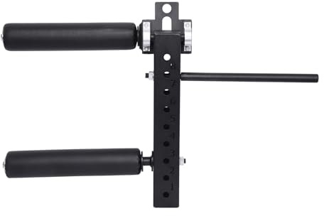 ZENVOKE Extensión de piernas para rack | Accesorio de extensión de pierna ajustable para soporte para sentadillas | Dispositivo de entrenamiento en casa para entrenamiento de piernas en casa