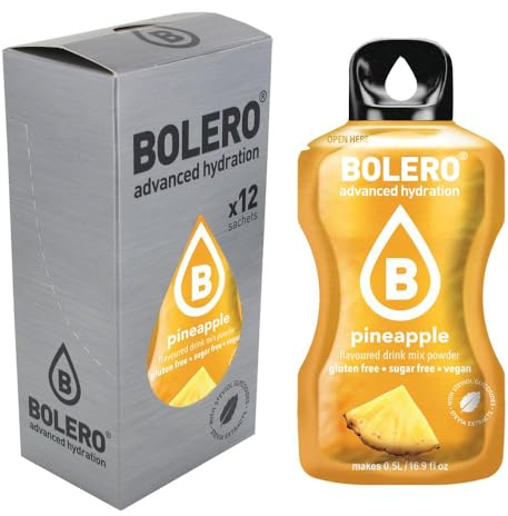 Bolero Poudre Sticks Pineapple 12 x 3 g