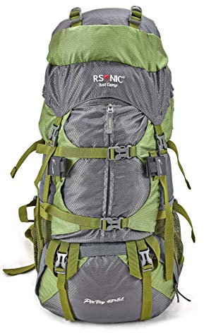 Rsonic Wanderrucksack Trekkingrucksack Backpacker 50 Liter Reiserucksack Regenschutz Campingrucksack