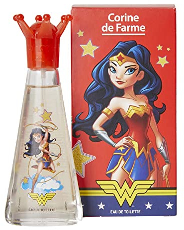 Corine de Farme - Eau de Toilette Wonder Woman DC Comics - eau de toilette Disney - Formule Clean Beauty - Offre un moment unique de plaisir et de fraîcheur