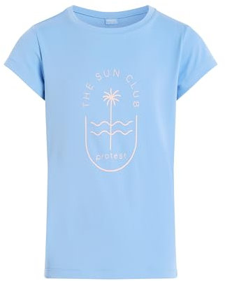 Protest Mädchen Kurzarm-Rashguard PRTJOY JR Upf-50-Schutz Havasublue 152