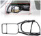Adunsiaoto Specchietti per Roulotte, Specchi Supplementari Caravan, Set Di Specchietti Caravan Sinistra E Destra Auto Accessori, Specchio Aggiuntivo Universale Regolabile Specchio per Traino Auto