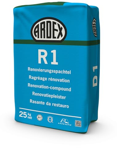 ARDEX Spachtelmasse Renovierung 25 kg Epoxidharz Pulver Extra-starkes Haften, Beständig gegen Feuchtigkeit und Chemikalien