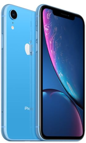 Apple iPhone XR, US Version, 128GB, Blue - Verizon (Renewed)