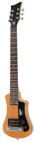 Höfner Shorty E-Gitarre - Metallic Orange HCT-SH-MO inkl. GigBag
