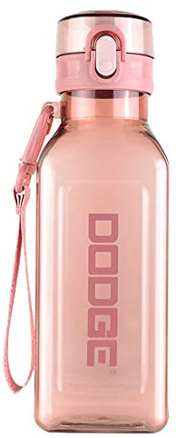 DSYSC Sports Water Bottle 700ml, Leakproof and BPA Free Drinks Bottle, Gym Water Bottle, Waterbottle for Travel Picnic Camping Hiking (Pink)