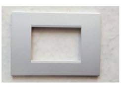 OISE ART STORE Trade Shop ABS-Platten für Serie Matix Bticino kompatibel 3 4 6 Module Farbe Cappuccino - 4 Löcher -