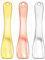 Mabor 3 PCS Skincare Spatula Metal Cosmetic Spoon Applicator Beauty Spa Mini Spoon Skin Care Cream Mask Makeup Tools for DIY Mask Mixing