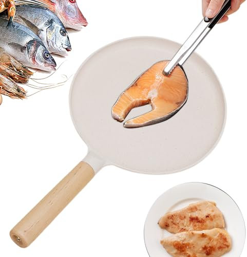 Diamas Pro Industar Von Gastro Sus - Duetto Plus | Pfanne Braten, Pfannen Braten | 9,5 Zoll, Ofenfestes, Leichtes, Robustes Kochgeschirr, Grill- Und Frittierfunktionen Für Elektroherd | Mehrzwe