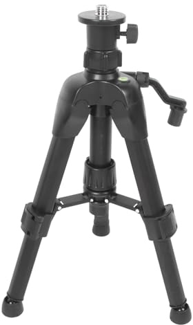 Cryfokt Level Tripod Stable Telescopic Aluminum Alloy Stand for Construction Alignment with Bubble Level, Storage Bag for Surveyors