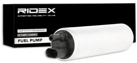 RIDEX 458F0064 Bomba de combustible 4 5 Bar Druck compatible con OPEL Omega B Sedán V94 Omega B Caravan V94, BMW 3 Sedán E46 5 Sedán E39 3 Touring E46 3 Coupé E46
