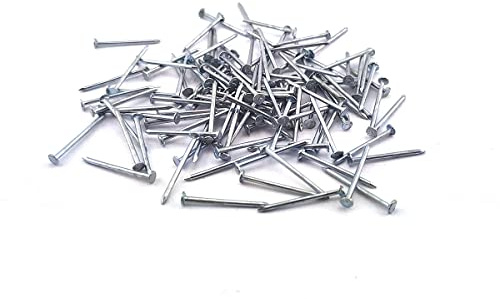 200 x stålnaglar galvaniserade naglar räfflade härdad 2,0 x 40 mm