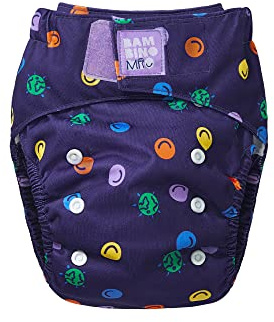Bambino Mio, Rivoluzionario Pannolino di Stoffa Riutilizzabile - RIMBALZO - Eco pannolino sostenibile, lavabile e senza sostanze chimiche dal neonato al bambino.