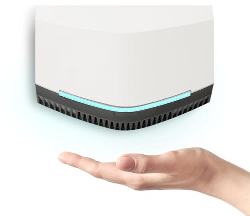 REVSQUARED Hand Dryer for Home and Commercial Bathrooms - Compact Electric Hand Dryer | Automatic | Air Blade | Plug in Ready | Portable/w Stand or Wall Mount | HEPA Filter | Touchless | UL Certified