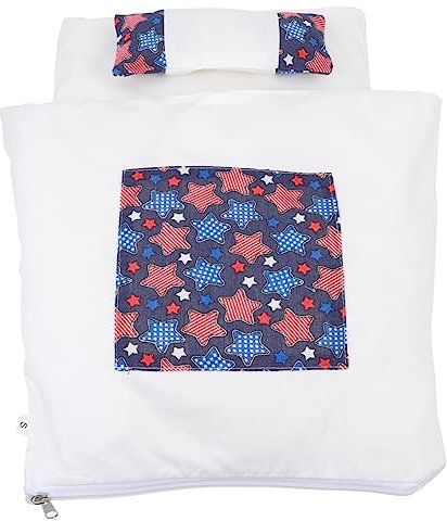 Ipetboom Katzen Schlafnest Abnehmbarer Schlafsack Für Katzen Warmes Und Sicheres Katzenbett Für Zuhause Für Kleine Haustiere Und Kätzchen Mit Sternen