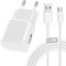 Cargador Samsung Carga Rápida 15W con 2M Cable Cargador USB C Carga Rapida para Galaxy S20/S10/S9/S8+/Note/A52/A53/A54 5G,Xiaomi, Enchufe USB Samsung Adaptive Charger Movil