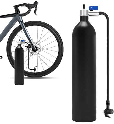 Gonfiatore per pneumatici, 14 compressori per pneumatici da trekking, bici da città, donna e uomo
