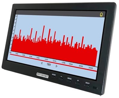 TIEOAXFT Détecteur de Satellite combiné DVB-S2 DVB-T2 DVB-C KPT-1011ST, écran LCD 10,1 Pouces, Analyse du Spectre du récepteur Satellite HD, comparaison avec Le KPT-1010ST
