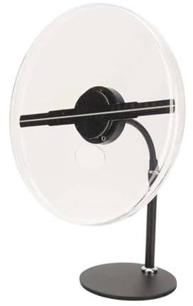 30 cm 3D hologramfläkt, 176 graders visuell vinkel holografisk projektor 256 LED-pärlor Reklamskärm for företagsbutiksskyltar Bred betraktningsvinkel