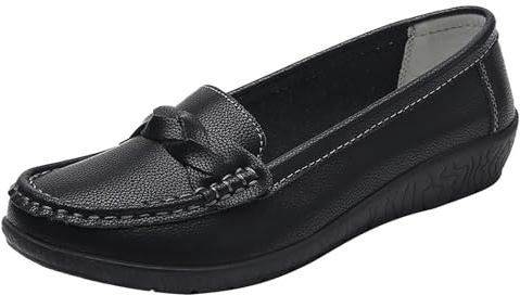 Basket Femme Ete Chic Et Confortable Ballerine Cuir, Basket Femme Marche Orthopédique, Chaussure Ville Pratiques, Chaussure Plates Quotidiennes, Sneaker Léger Et Décontracté, Sneaker Tendance