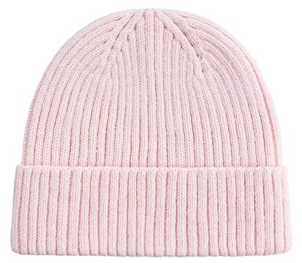 NiCola Knitted Winter Beanie Hat, Hat Winter, Hats, Comhats Pink Warm Cuffed Stretchy Soft Daily, Womens Women