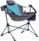 Uquip Campingstuhl Rocky 2.0 Strandstuhl Schaukelstuhl Hänge Sessel Klappstuhl Petrol/Grey