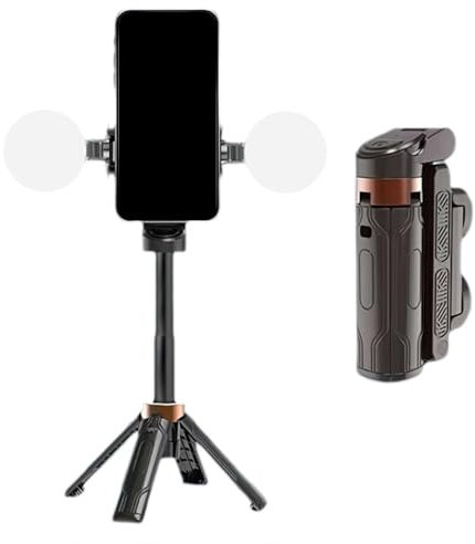 100pcs Pocketflex Mini Tripod, 2025 New 360° Flipping Flexible Pocket Flex Mini Selfie Stick Tripod, Selfie Stick with Remote, Wireless Shutter