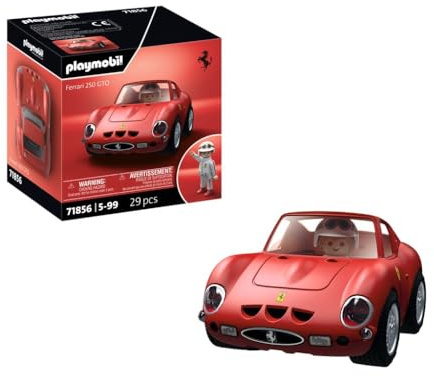 Playmobil | Samlarbilar | Ferrari 250 GTO | Modellbil för vuxna och barn | Present till bilfans och samlare | 71856