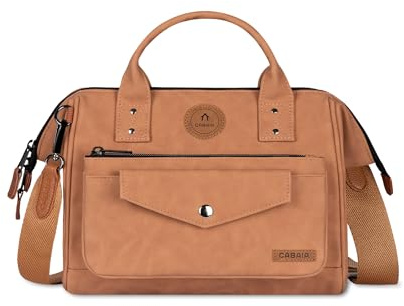 CABAIA Sac Bandoulière Crossbody 5,8L - Sac Femme - Déperlant | Bandoulière réglable · Ouverture grand angle · Système MOLLE pochettes interchangeables · Certifié Vegan · Conçu pour durer