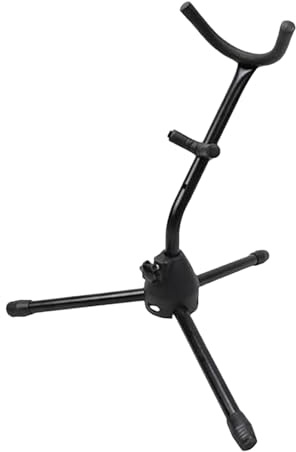 Tenor Saxophone Stand,Foldable Saxophone Stand | Stable Support Adjustable Holder for Orchestra Practice Studio Home Band Jazz Performance School