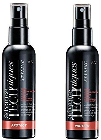 2 x Advance Techniques Heat Protection Spray Avon Contains Tri-Keratin Complex