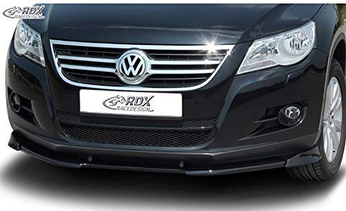 RDX Racedesign RDFAVX30701 spoiler anteriore vario-x Tiguan 2007 – 2011 (PU), nero