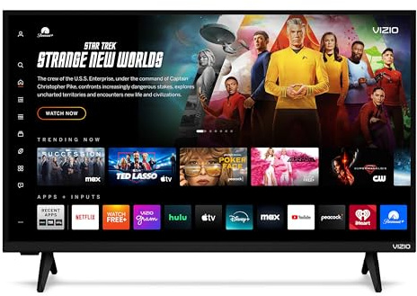 VIZIO 32-inch Full HD 1080p Smart TV with DTS Virtual: X, Alexa Compatibility, Google Cast Built-in, Bluetooth Headphone Capable, (VFD32M-08 New)
